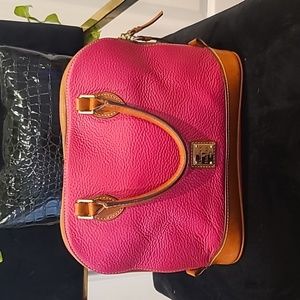 Fuschia Pink Rare Dooney & Bourke